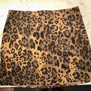 Lovers & Friends medium leopard print skirt